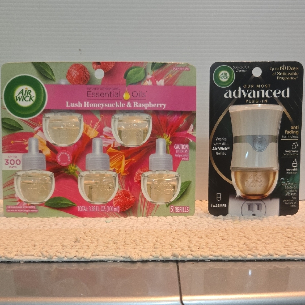 Air Wick Essential Oils Refills and Advanced Plug-in